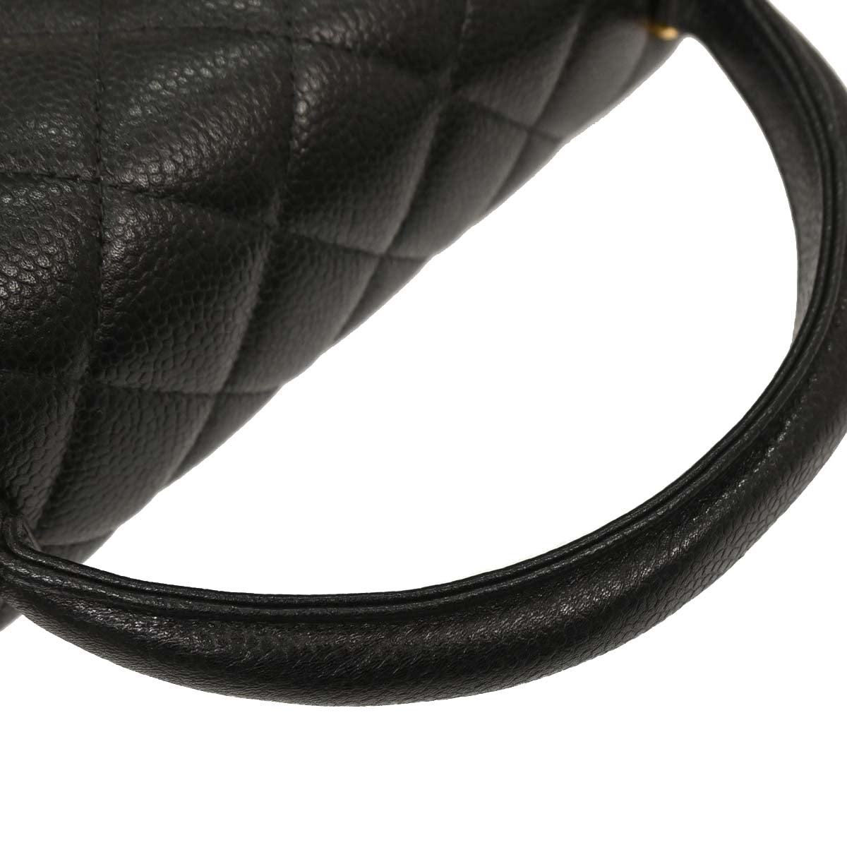 Chanel Black Caviar Kelly Handbag