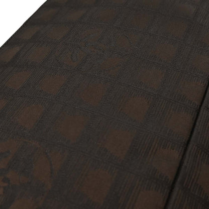 Chanel Brown Jacquard Nylon New Travel Line Shoulder Bag