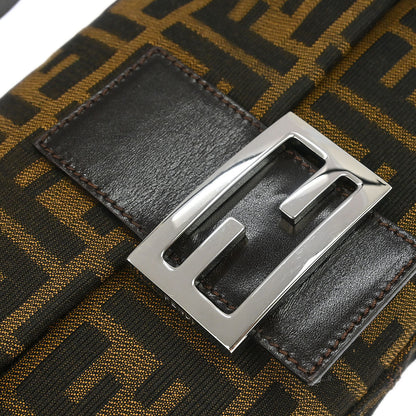 Fendi Brown Zucca Baguette Handbag