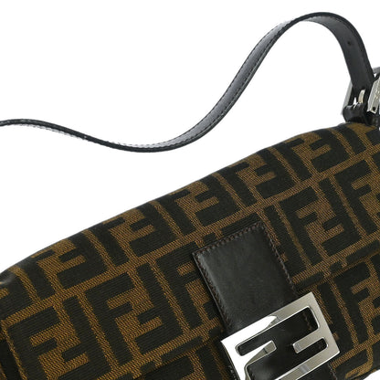 Fendi Brown Zucca Baguette Handbag