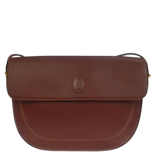 Cartier Bordeaux Shoulder Bag