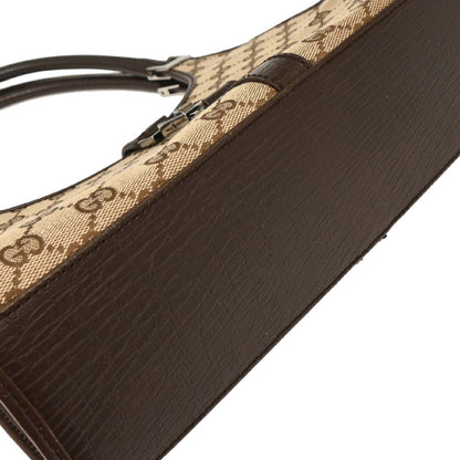 Gucci Brown Beige GG Jackie Handbag