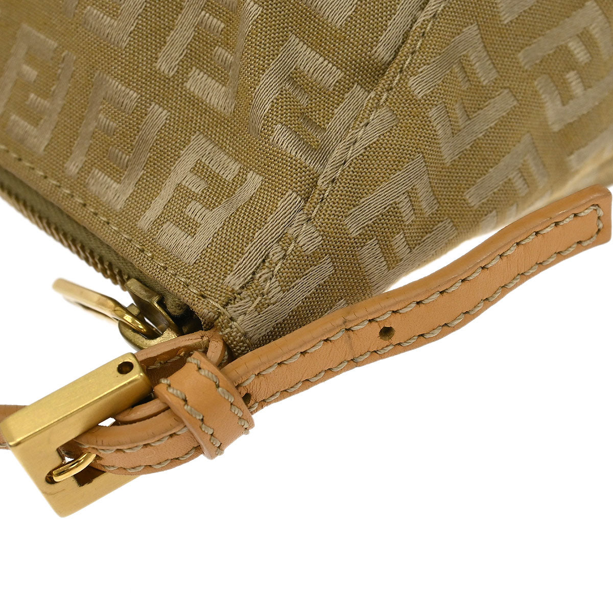 Fendi Gold Zucchino Handbag