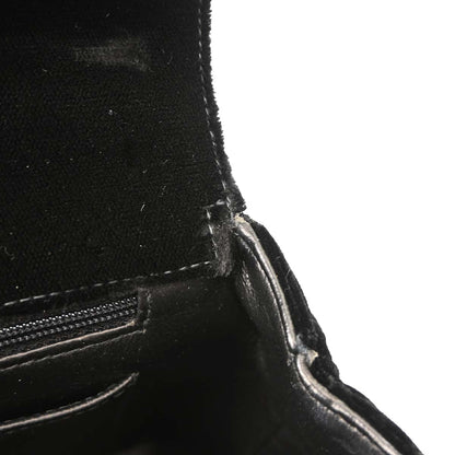 Chanel Black Velvet Mademoiselle Chain Handbag