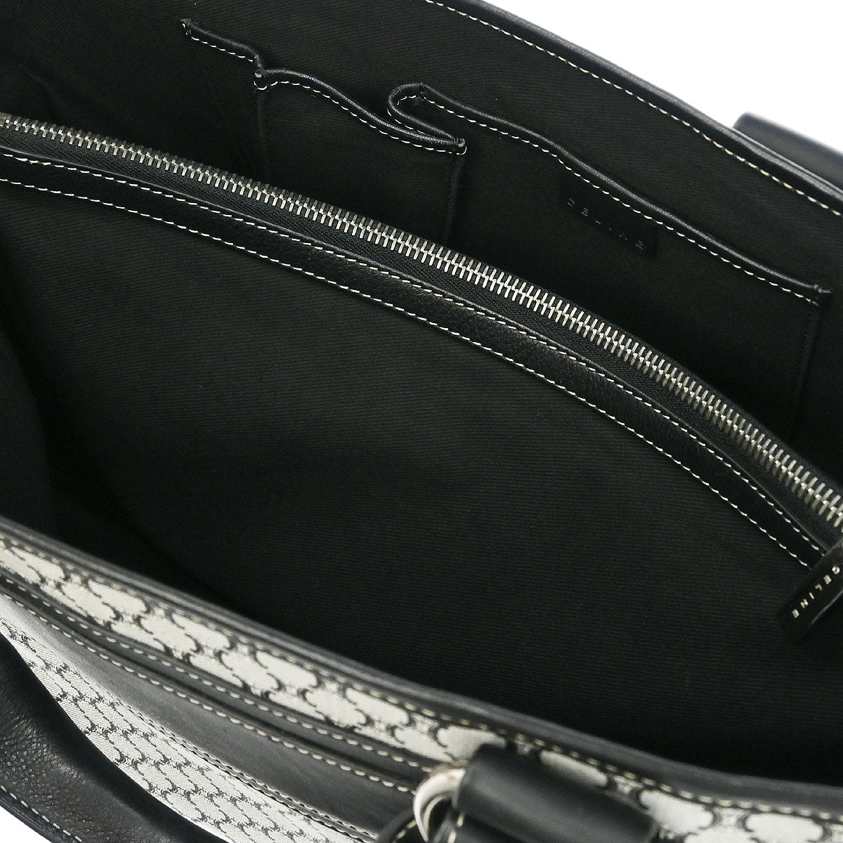 Celine Black Gray Boogie Bag Handbag