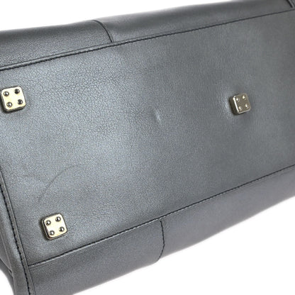 Loewe Silver Lambskin Amazona 28 Handbag