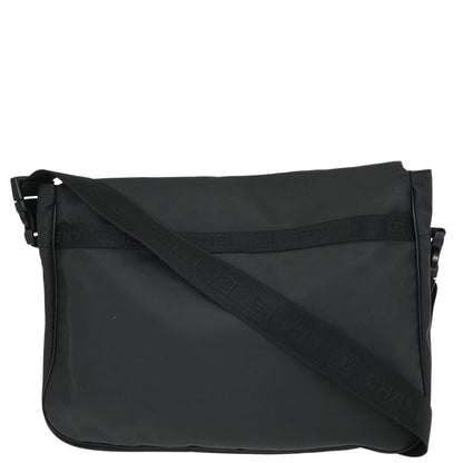 Chanel Black PVC Sport Line Shoulder Bag