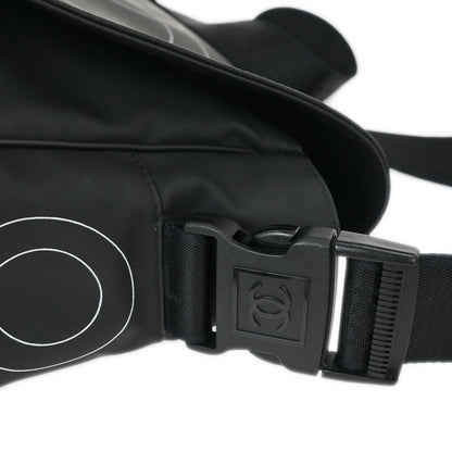 Chanel Black PVC Sport Line Shoulder Bag