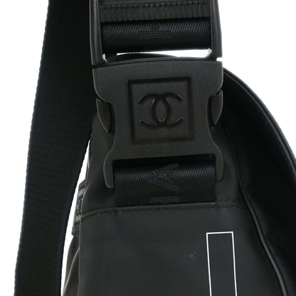 Chanel Black PVC Sport Line Shoulder Bag