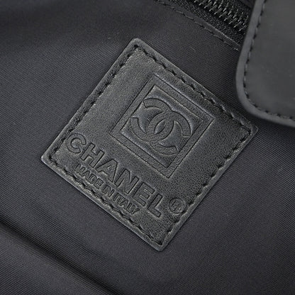 Chanel Black PVC Sport Line Shoulder Bag