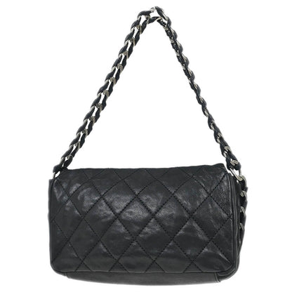 Chanel Black Calfskin Wild Stitch Handbag