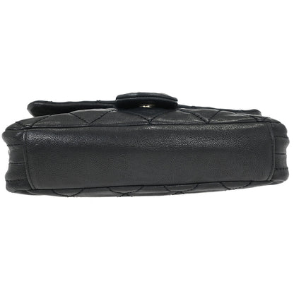 Chanel Black Calfskin Wild Stitch Handbag