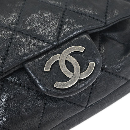 Chanel Black Calfskin Wild Stitch Handbag