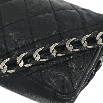Chanel Black Calfskin Wild Stitch Handbag