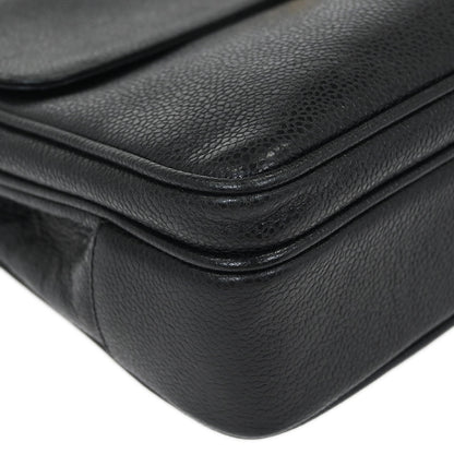 Chanel Black Caviar Shoulder Tote Bag