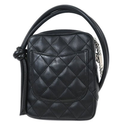 Chanel Black Calfskin Cambon Ligne Shoulder Bag