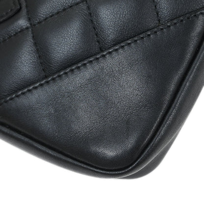 Chanel Black Calfskin Cambon Ligne Shoulder Bag