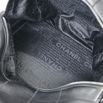 Chanel Black Caviar Choco Bar Handbag