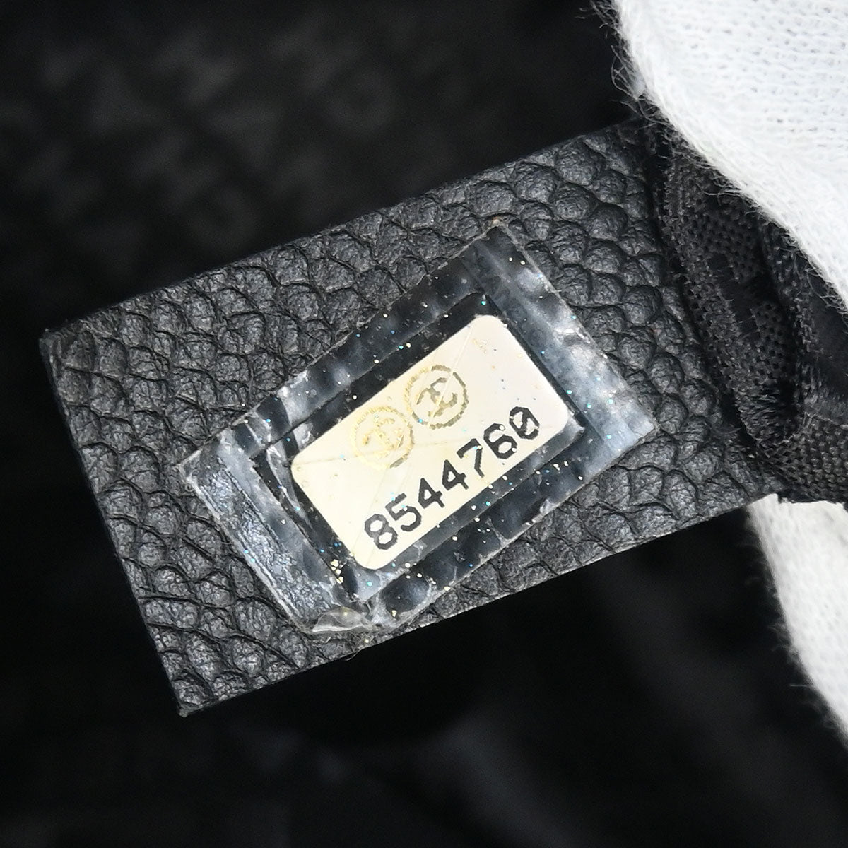 Chanel Black Caviar Choco Bar Handbag
