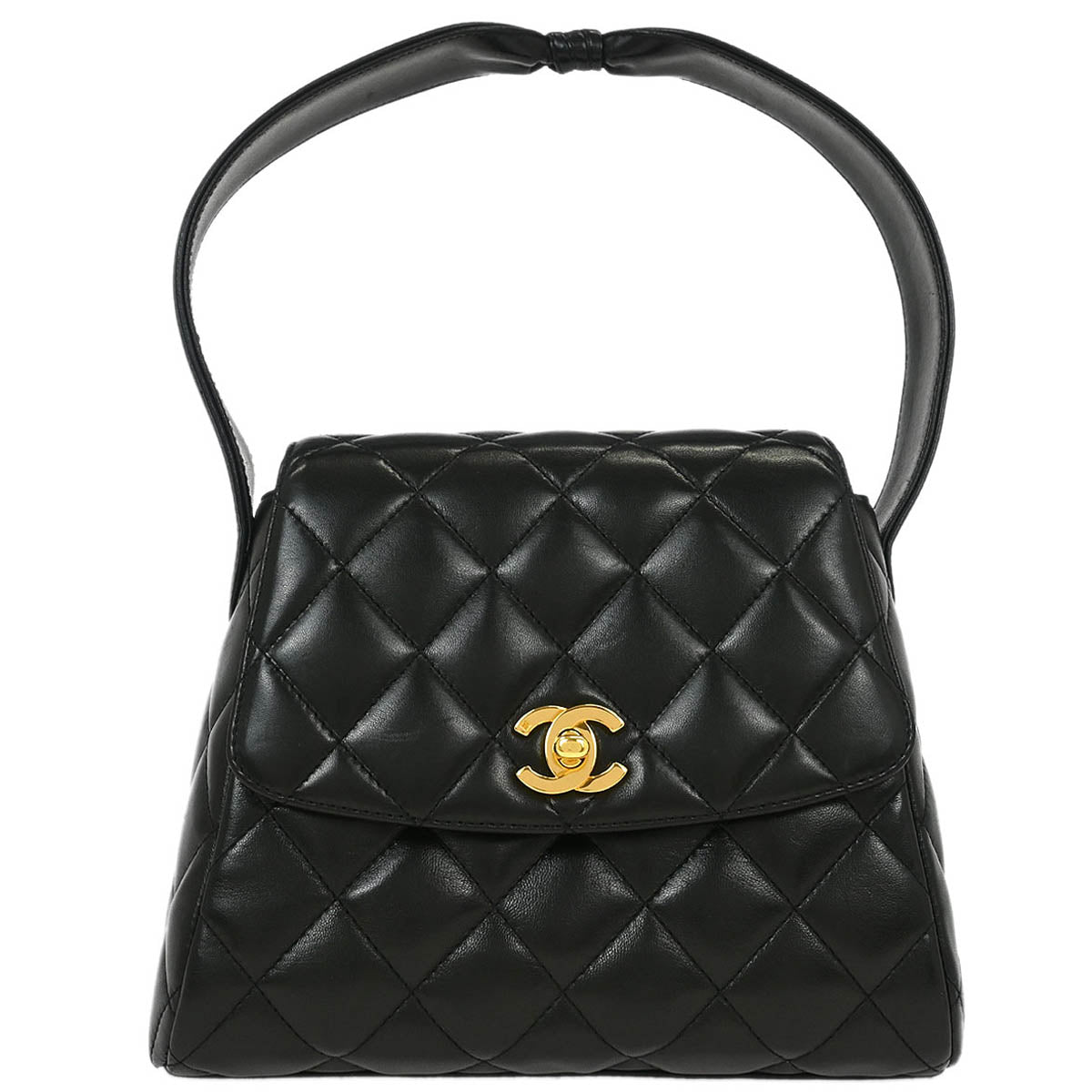 Chanel Black Lambskin Handbag