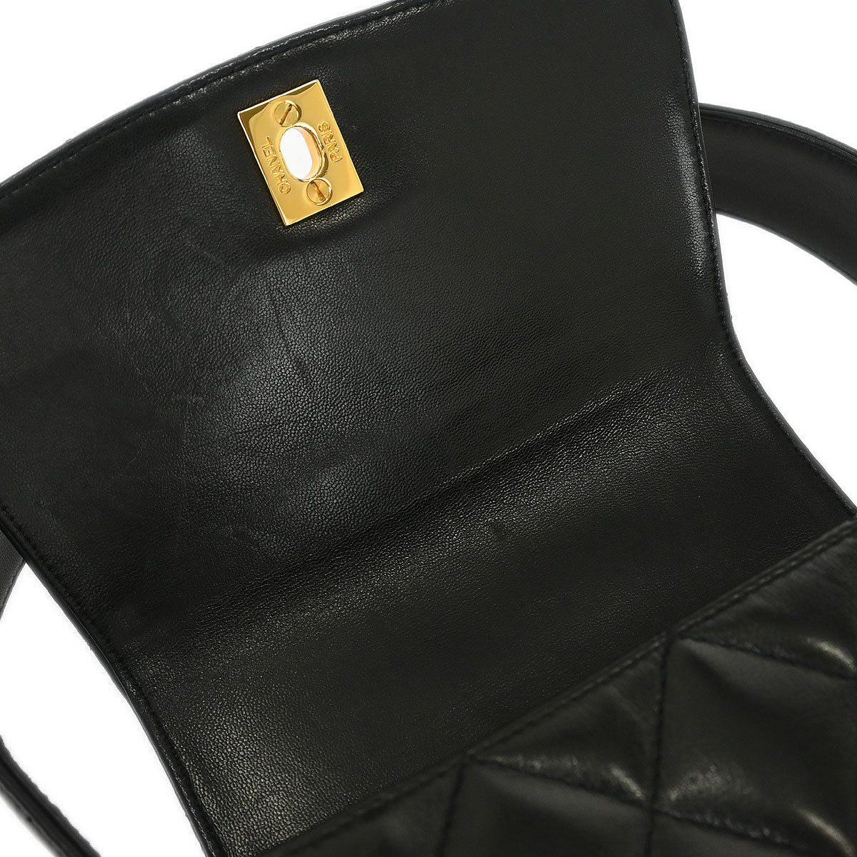 Chanel Black Lambskin Handbag