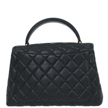 Chanel Black Caviar Kelly Handbag