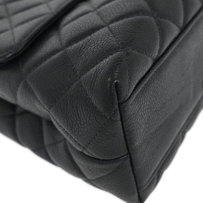Chanel Black Caviar Kelly Handbag