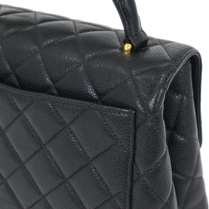 Chanel Black Caviar Kelly Handbag