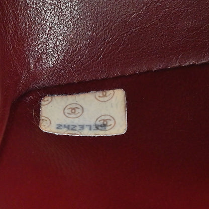 Chanel 1991-1994 Black Lambskin Small Diana Shoulder Bag