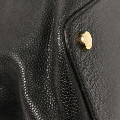 Chanel 2000-2002 Black Caviar Handbag