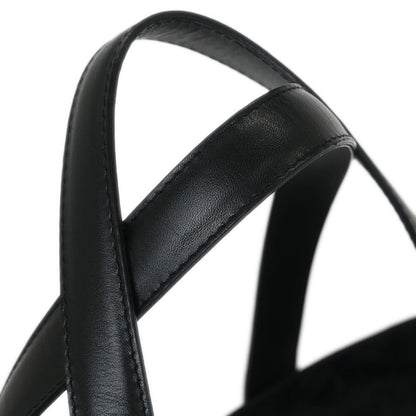 Chanel Black Jacquard Nylon New Travel Line Tote Handbag