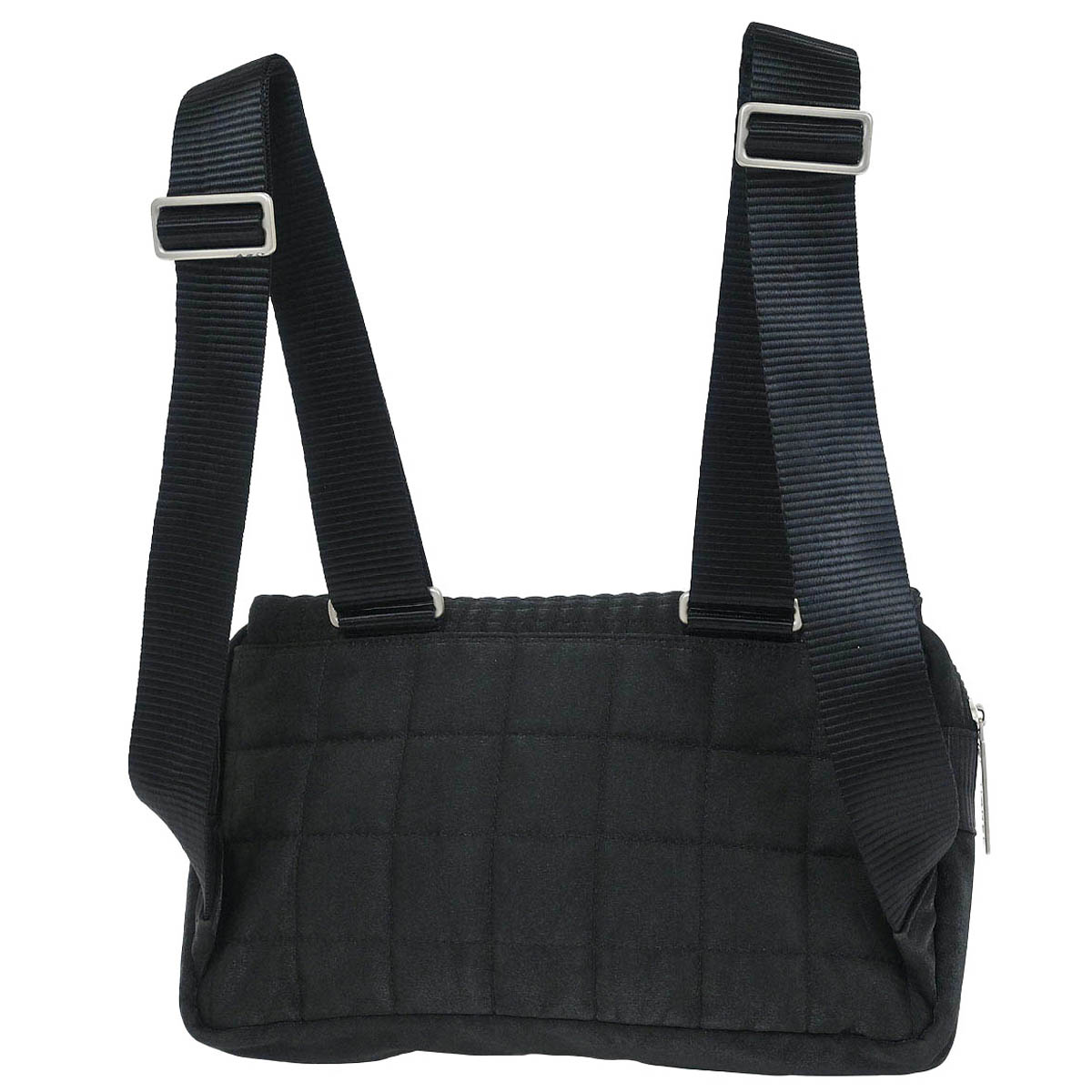 Chanel Black Nylon Sport Line Choco Bar Backpack