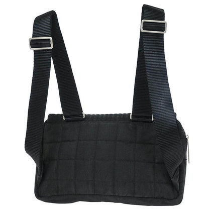 Chanel Black Nylon Sport Line Choco Bar Backpack