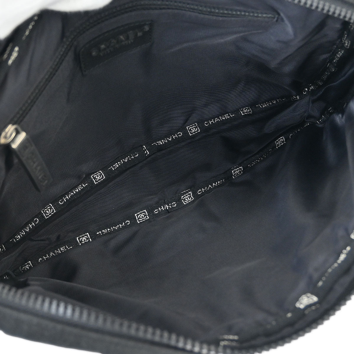 Chanel Black Nylon Sport Line Choco Bar Backpack