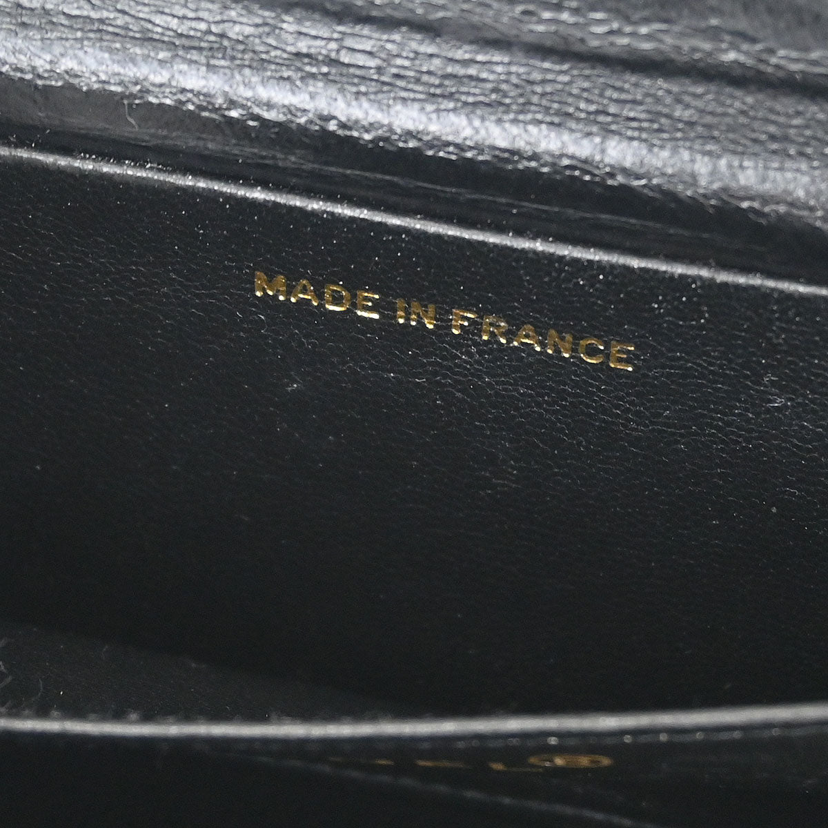 Chanel * Black Pony Hair Vanity Handbag