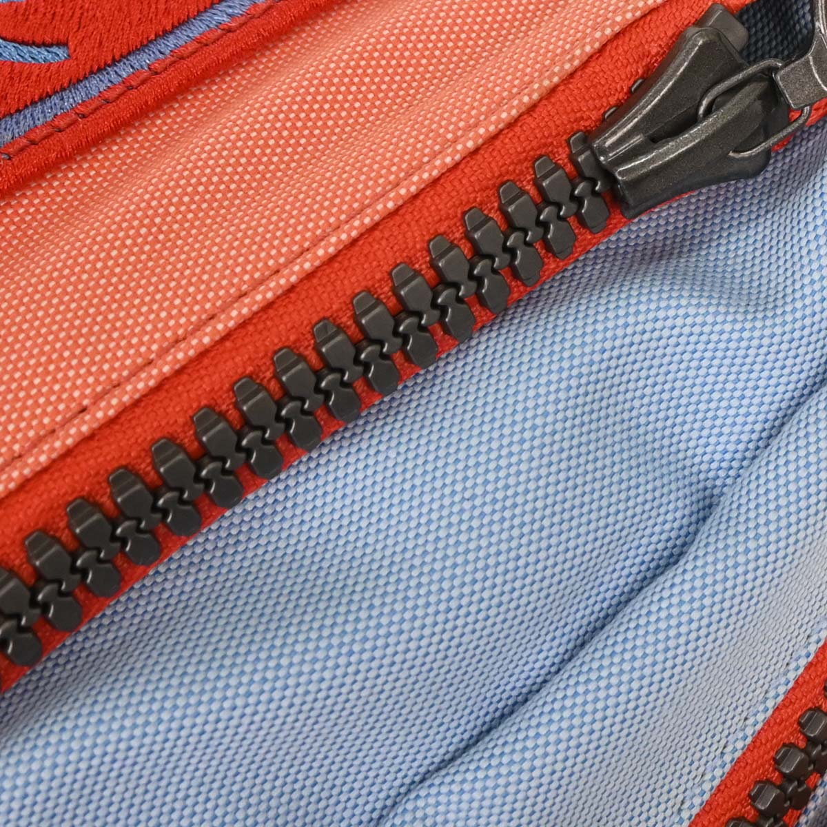 Chanel Red Blue Nylon Sport Line Backpack