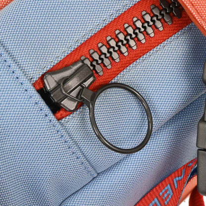 Chanel Red Blue Nylon Sport Line Backpack