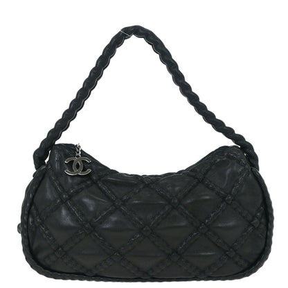 Chanel 2006-2008 Black Lambskin Handbag