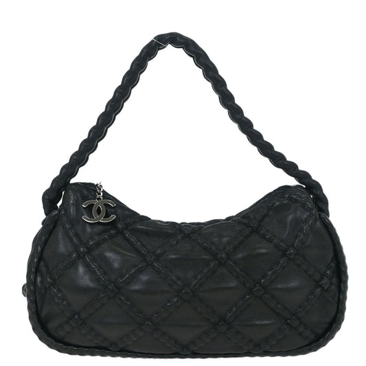 Chanel 2006-2008 Black Lambskin Handbag