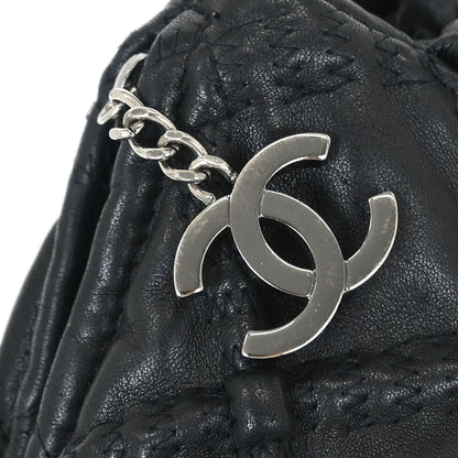 Chanel 2006-2008 Black Lambskin Handbag