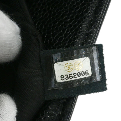 Chanel Black Caviar Wild Stitch Tote Bag
