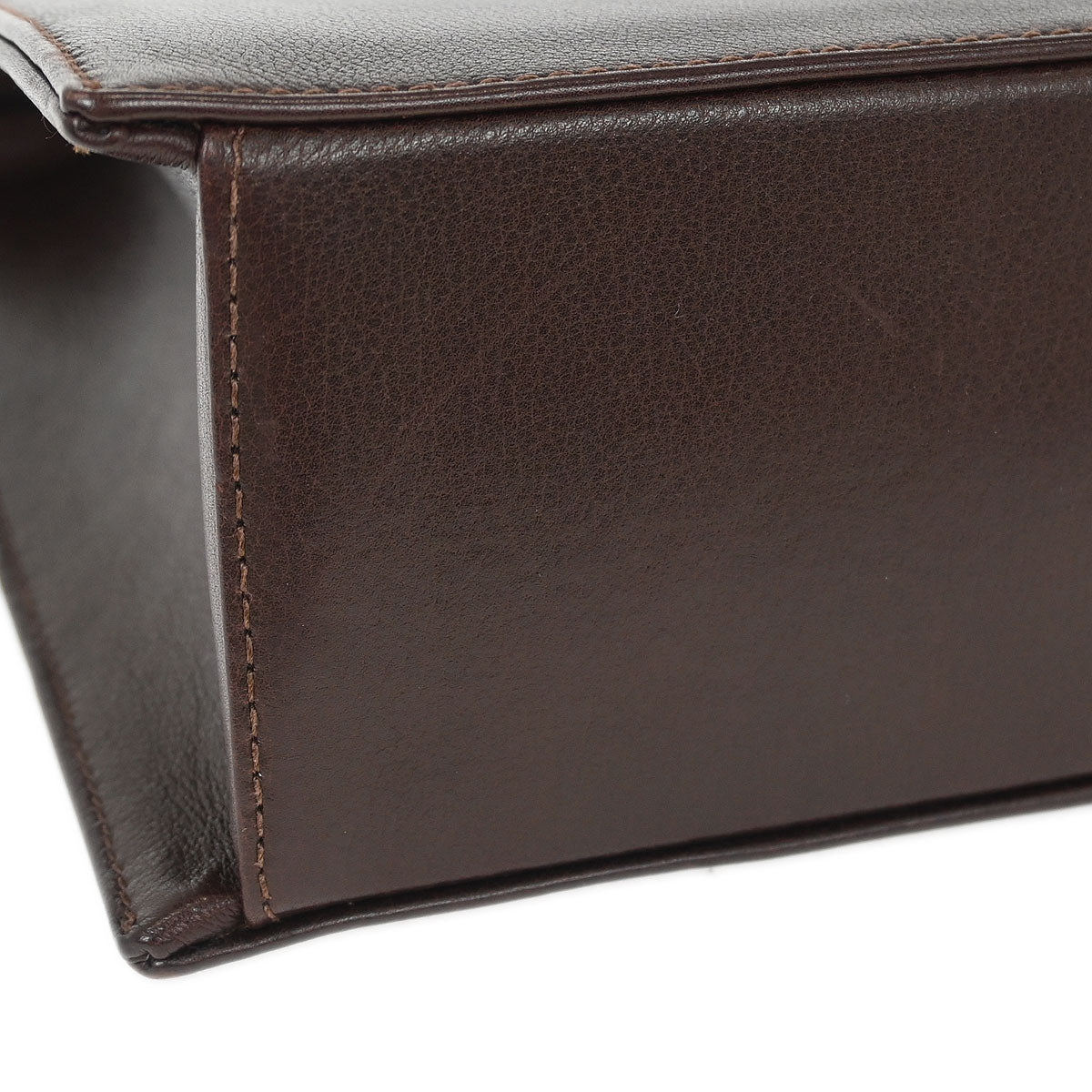Chanel Brown Calfskin Shoulder Tote Bag