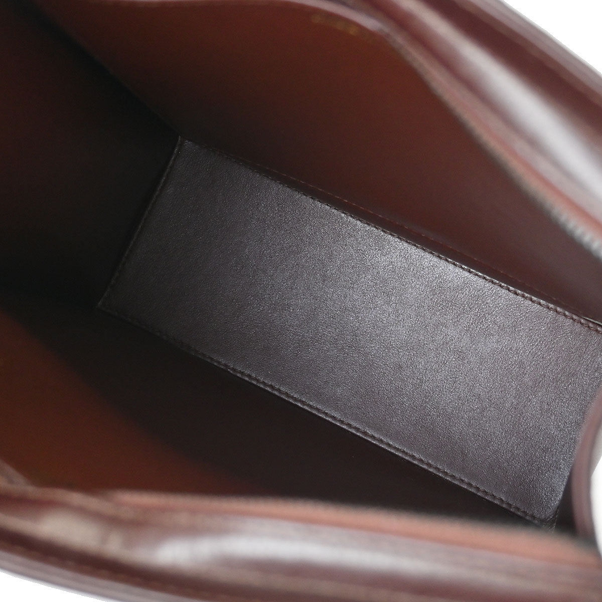 Chanel Brown Calfskin Shoulder Tote Bag