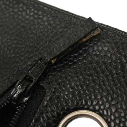 Chanel Black Caviar Medium Classic Double Flap Shoulder Bag