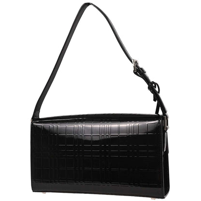 Burberry Black Patent Leather Handbag