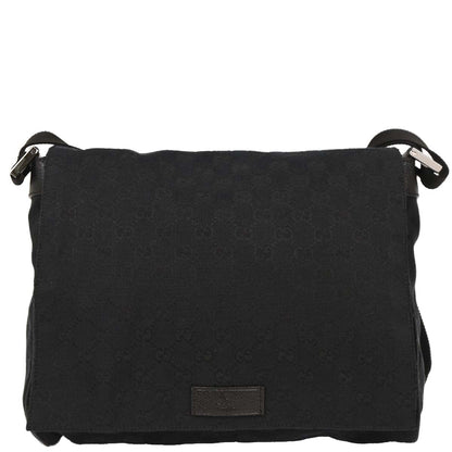 Gucci Black GG Shoulder Bag