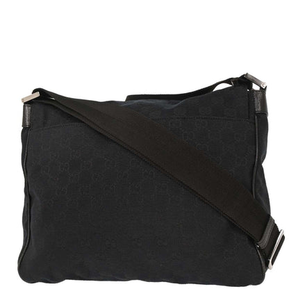 Gucci Black GG Shoulder Bag