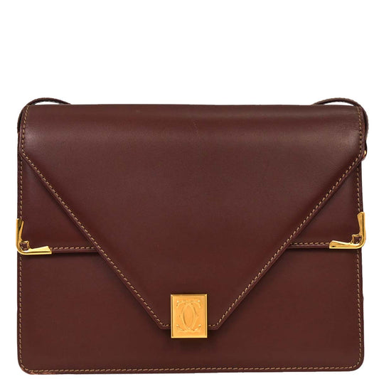 Cartier Bordeaux Shoulder Bag