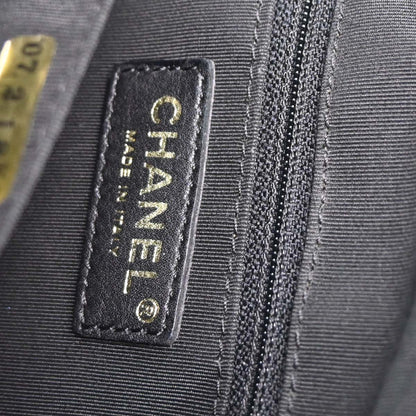 Chanel Black Caviar Petite Timeless Tote PTT Chain Handbag