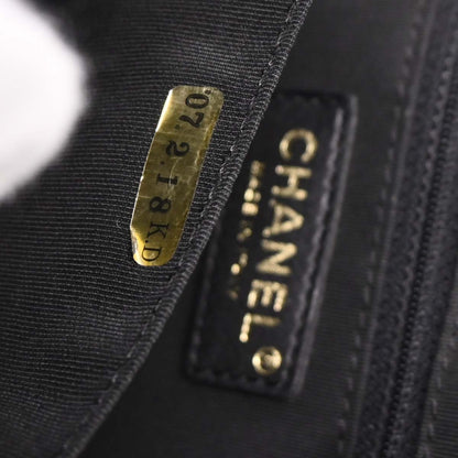 Chanel Black Caviar Petite Timeless Tote PTT Chain Handbag